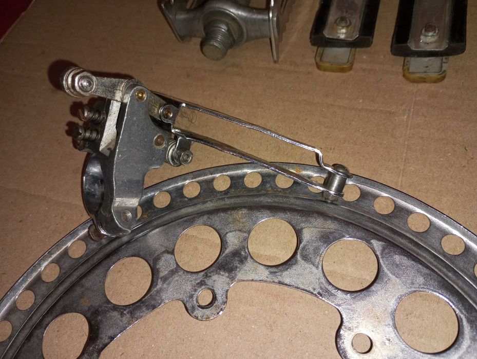 Звезда велосипедная 51 48 Т с шатуном защита педаль перекидка