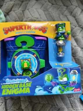 Super Zings SUPERTHINGS KAZOOM POWER Base Enigma Tajna baza + figurka
