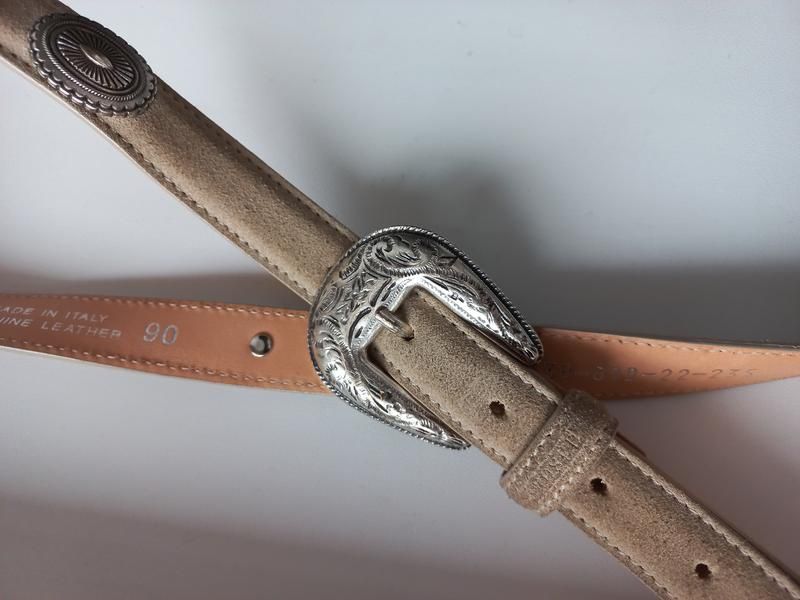 Closed  замшевый оригинальный ремень