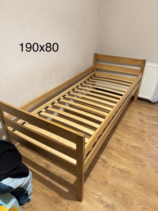 Łożko drewniane 190x80