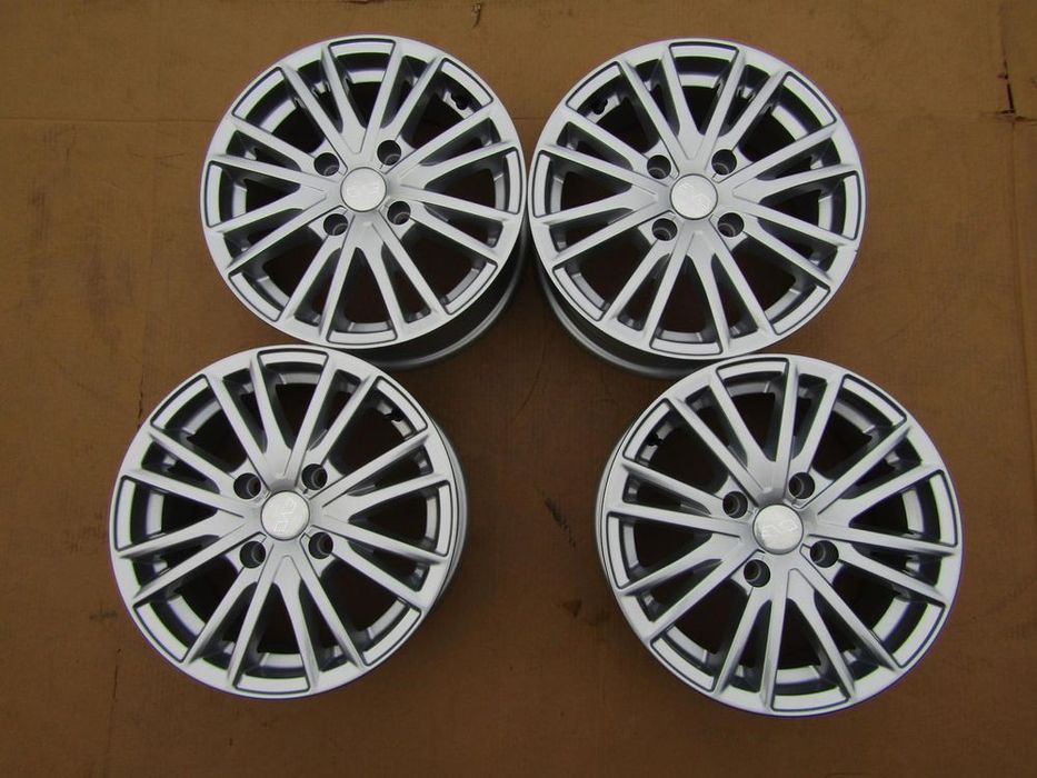 4x nowe felgi 15 kia carens cerato clarus jojce / hyundai coupe lantra matrix volvo v40