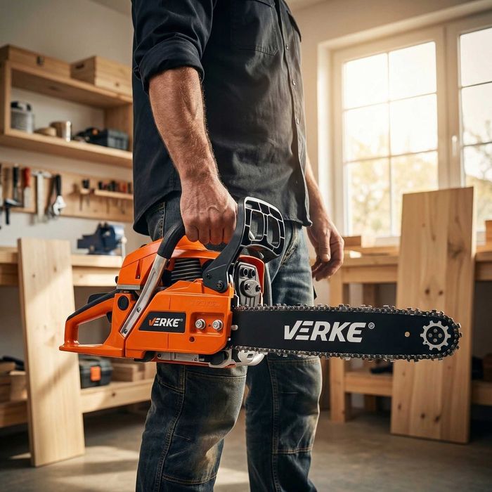PIŁA SPALINOWA Pilarka Łańcuchowa 3KM Do Drewna Olej STIHL Mocna