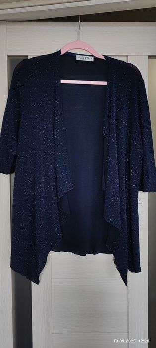 Накидка-кофтина з блискітками