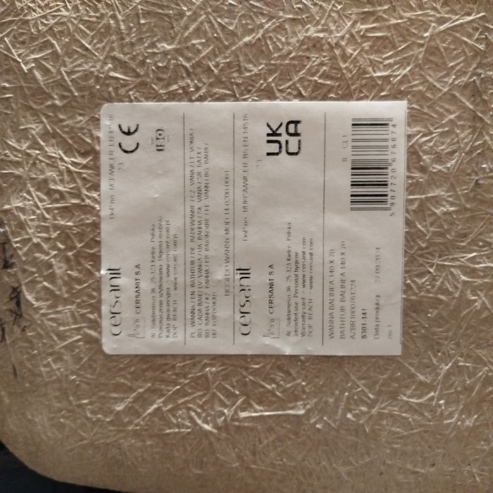 Wanna 140/70 plus stelaż/nogi