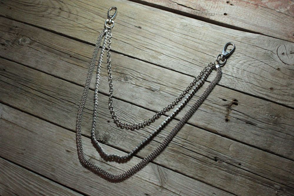 Цепь на Джинсы Тройная "Rock Chain" (64,5 см)