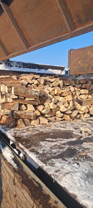 Дрова дубові різані рубані