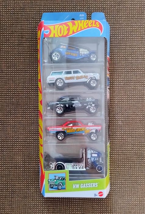 5 Pak Hot Wheels Gassers