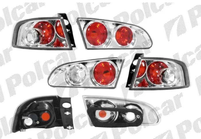 Kit de farolins de trás Seat Ibiza 6L 2002 a 2006 Tuning