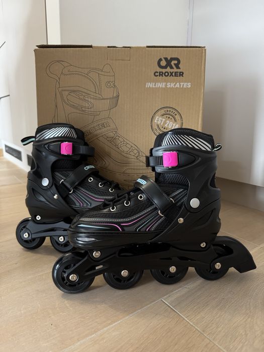 Rolki Croxer Optima miętowo różowe 39-42