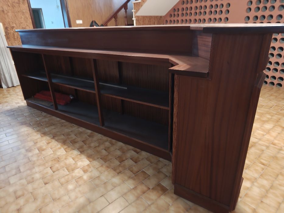 Mesa de bar\balcão de bar\bar em madeira