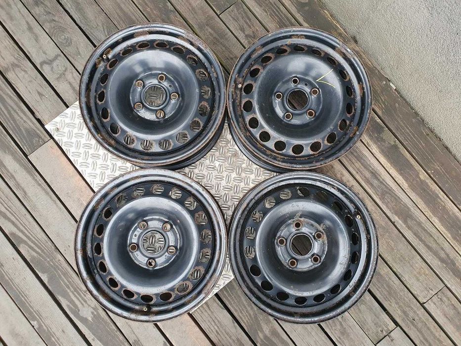 Oryginał felgi stalowe 15cali VW Multivan Audi 100 200 A3 A4 A6 S145a