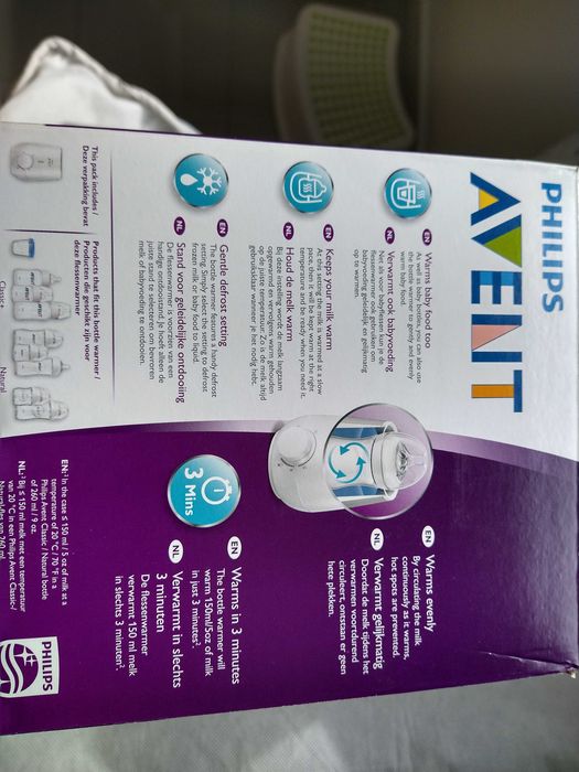 Aquecedor de Biberões PHILIPS AVENT SCF355 + Oferta