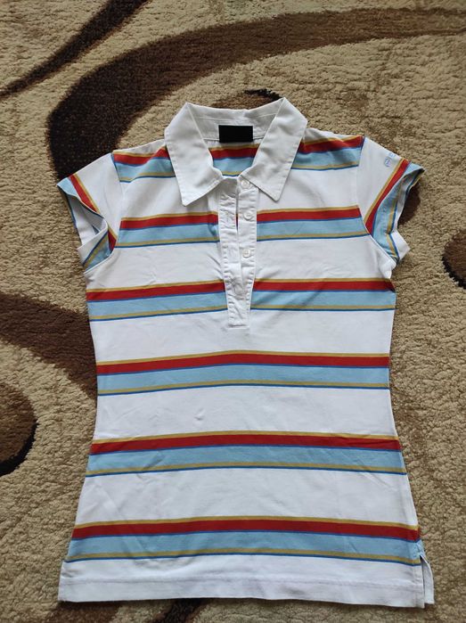 Peak Performance koszulka polo w paski XS