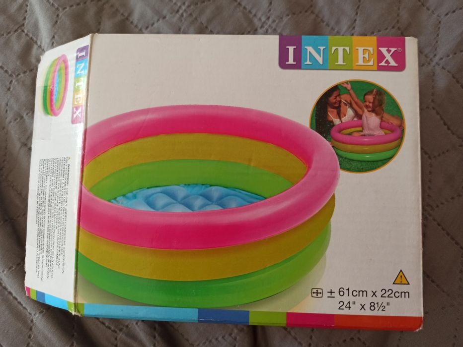 Надувний дитячий басейн Intex