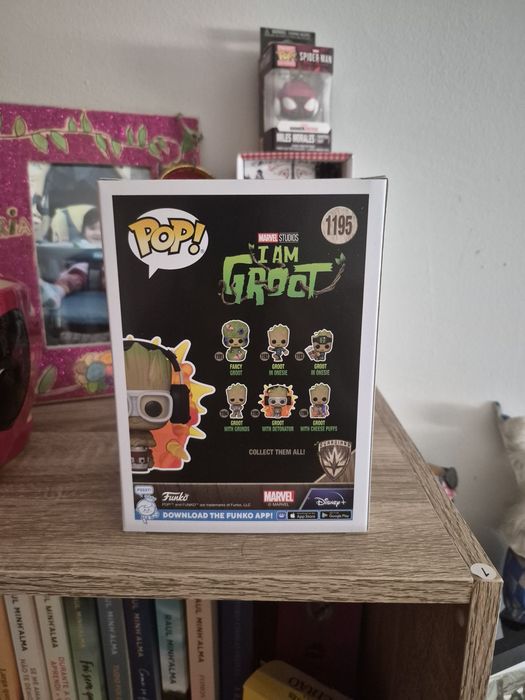 Funko Pop Marvel I Am Groot - Groot With Detonator  1195