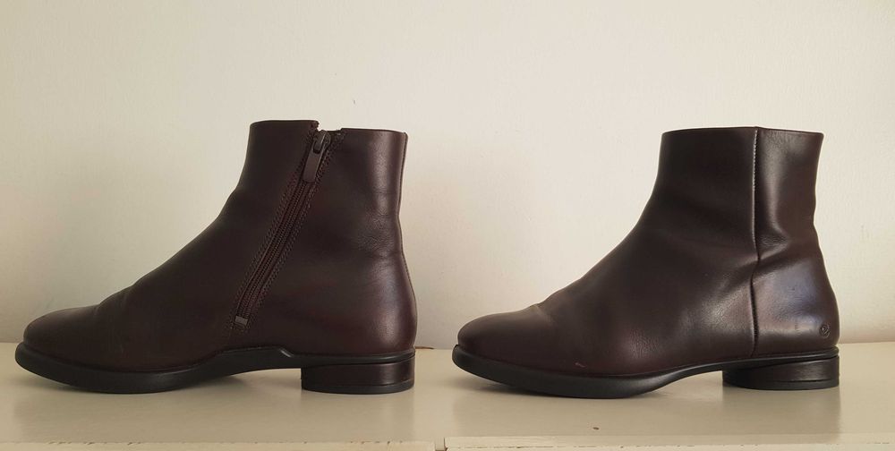 Botins Ecco Castanhos N.º 35 Mulher