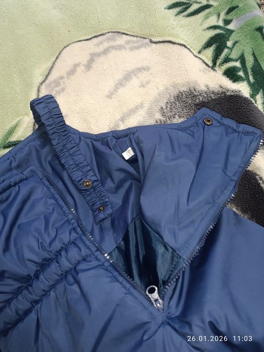 Зимовий комбінезон на овчині куртка штани 110 р