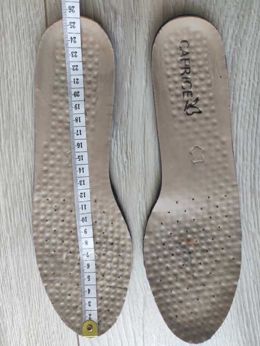Baleriny czarne Caprice 38