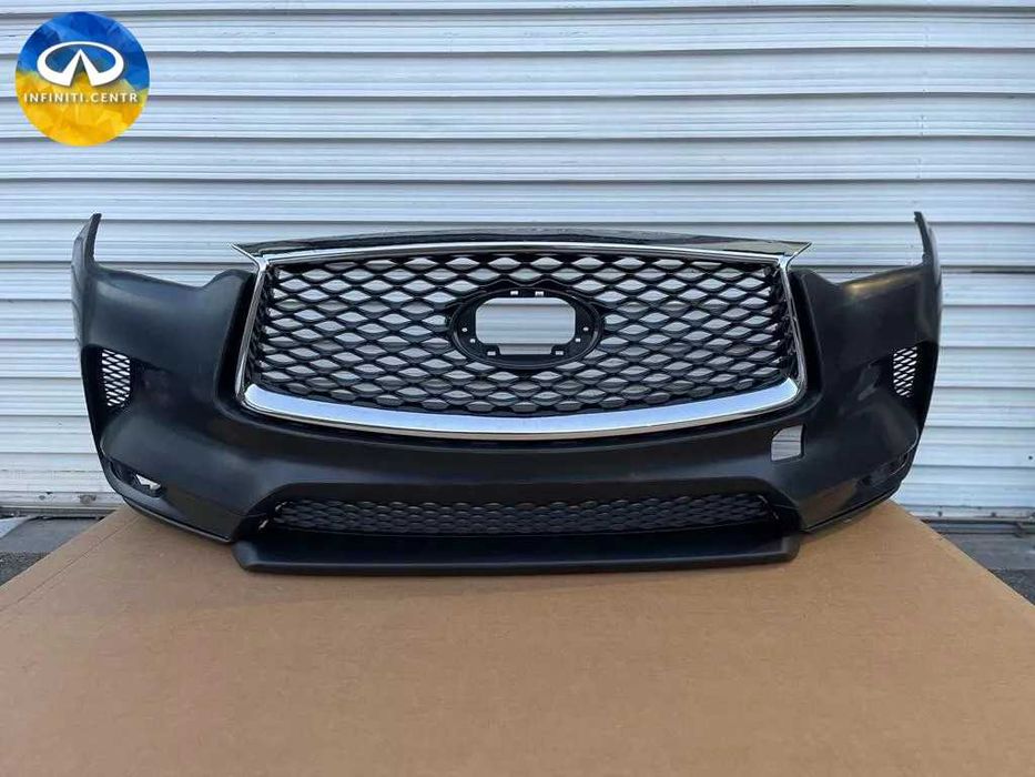 Передний бампер 2019 2020 2021 INFINITI QX50 Полная сборка РЕШЕТКИ