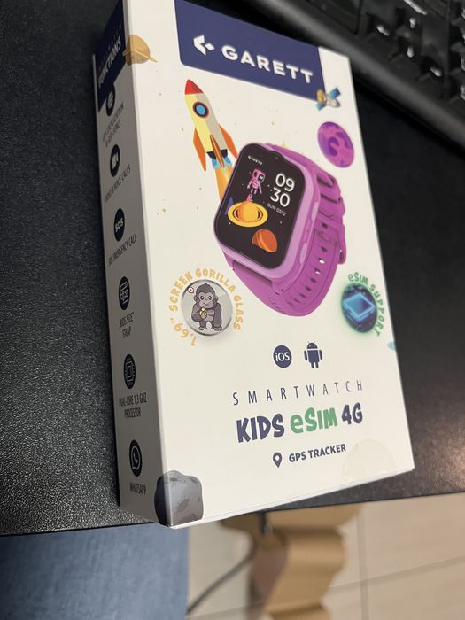 Smartwatch zegarek esim dziecko garett
