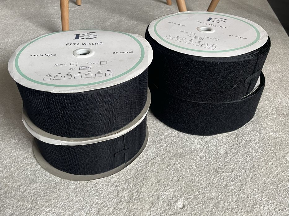 Fita de velcro (10cm x 25m)