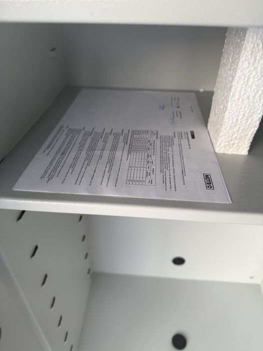 Bardzo konkretny Sejf ognioodborny 500 kg.