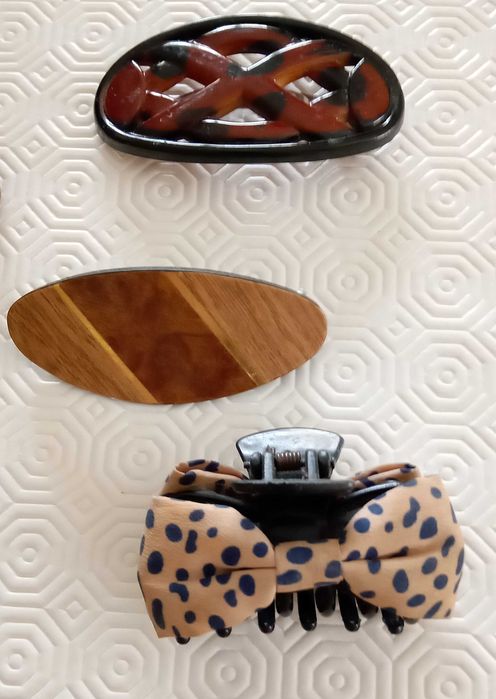 Molas de cabelo e pulseiras, lote por 5€