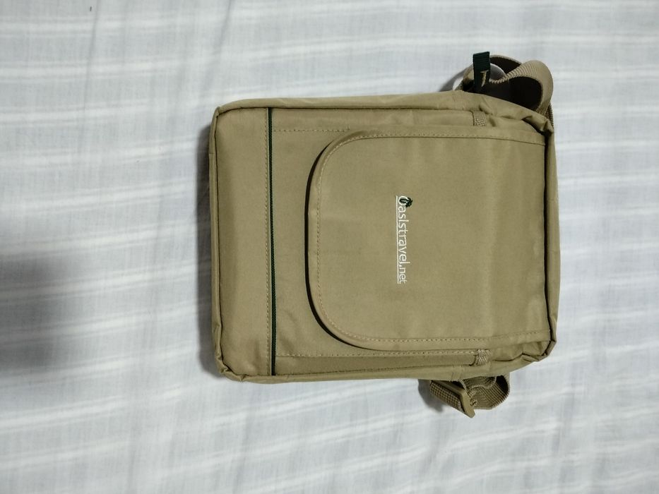Bolsa bege Oasis Travel grande