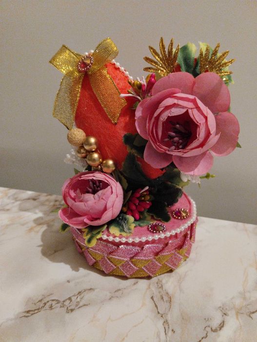 Объемные композиции  ко дню святого Валентина ручной работы
