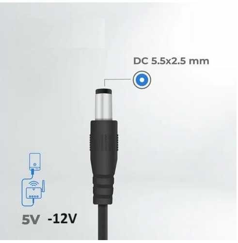 Кабель USB DC 5-12V, до 1.5 А ,OLAF-Павербанк-Роутер-Оптика
