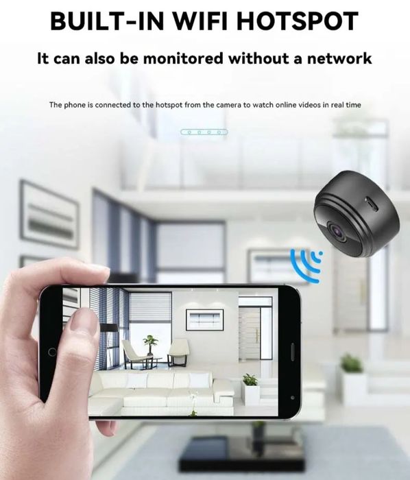 Mini-câmara wifi A9