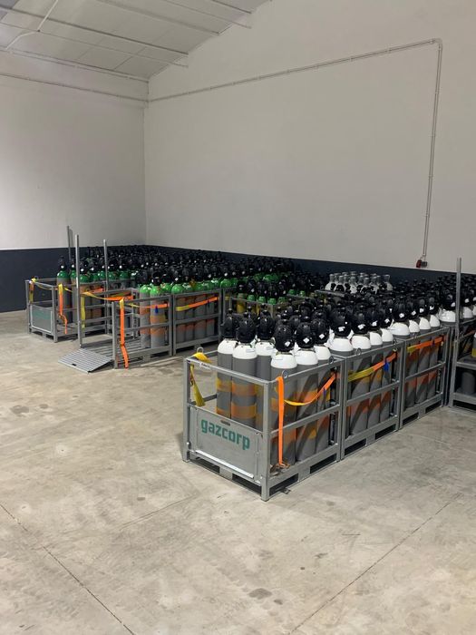 Garrafas de Gás Industrial