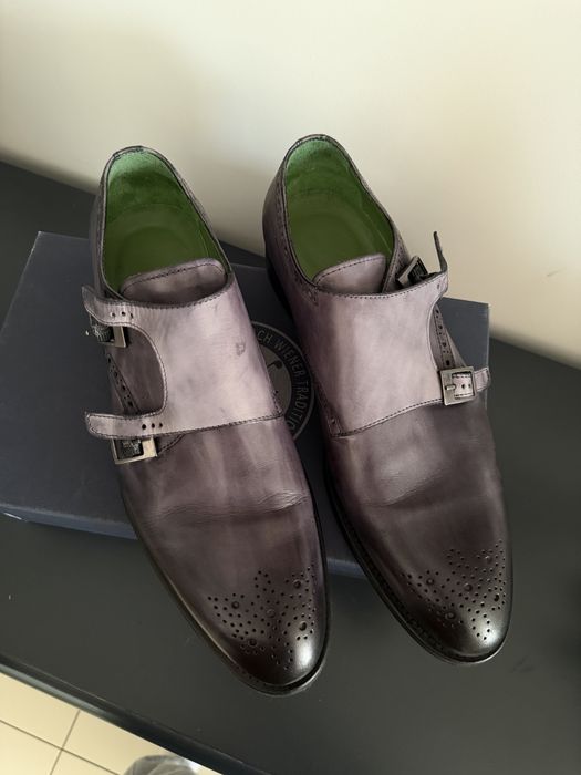 Італійські чоловічі туфлі, 100% шкіра, преміум бренд, 43 розмір