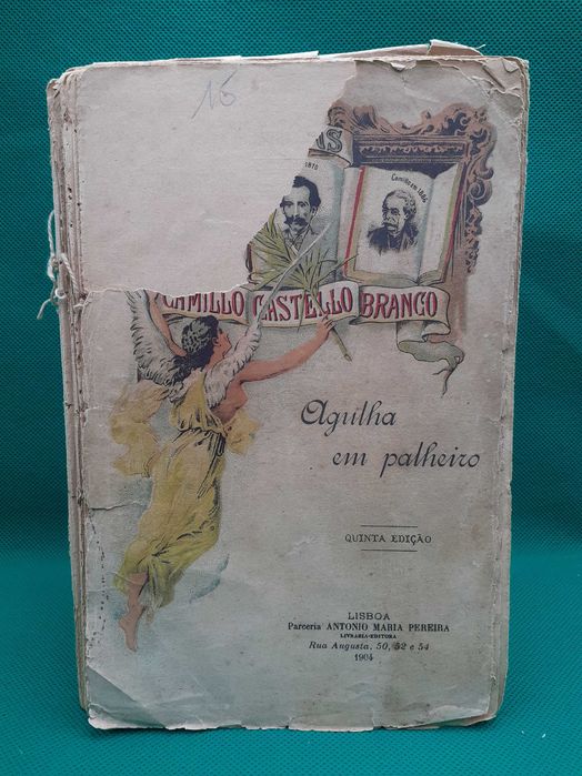 Livro - REF PCE - Camillo Castello Branco - Agulha em Palheiro