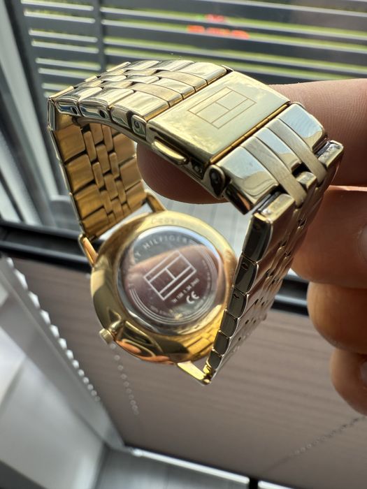 Zegarek Męski Tommy Hilfiger złoty