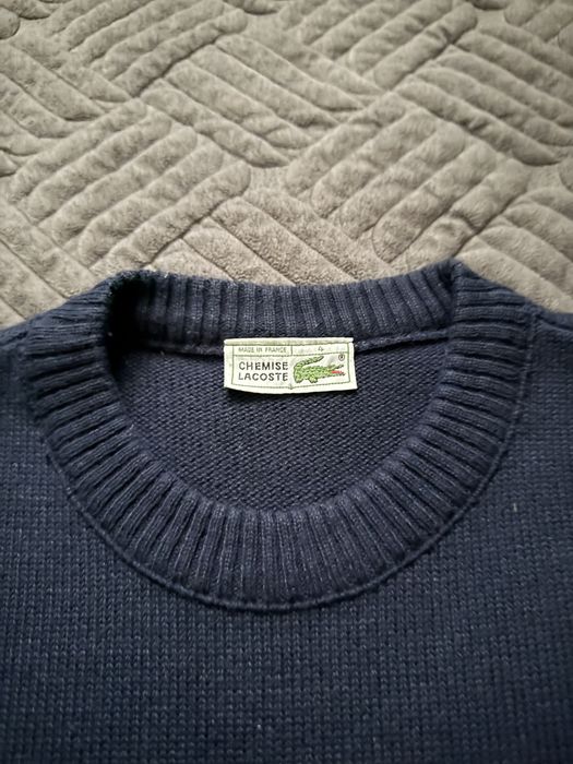 Винтажный свитер lacoste (nike jordan adidas puma)