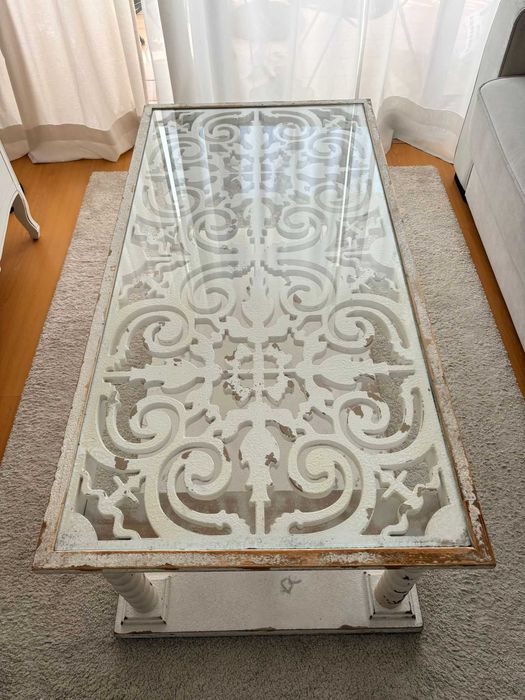 Mesa de Centro - Gato Preto - Estilo Rústico