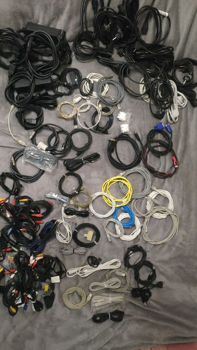 Кабель мережевий. Аудіокабель. USB кабель.