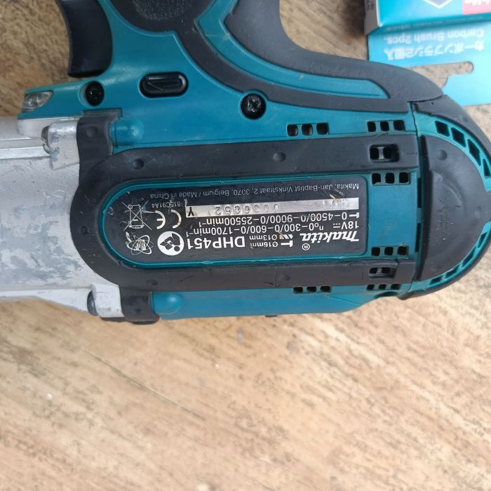 Makita 18V DHP 451 Wkrętarka udar 3 biegi 81Nm