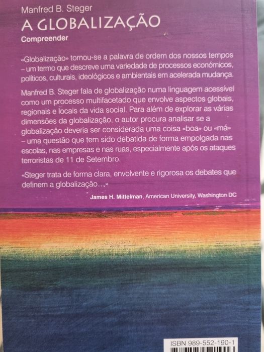 A globalização -  Compreender de Manfred Steger