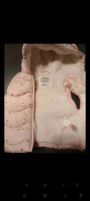 Bezrękawnik dla dziewczynki