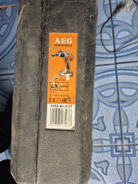 Skrzynka na wkretarke AEG18v