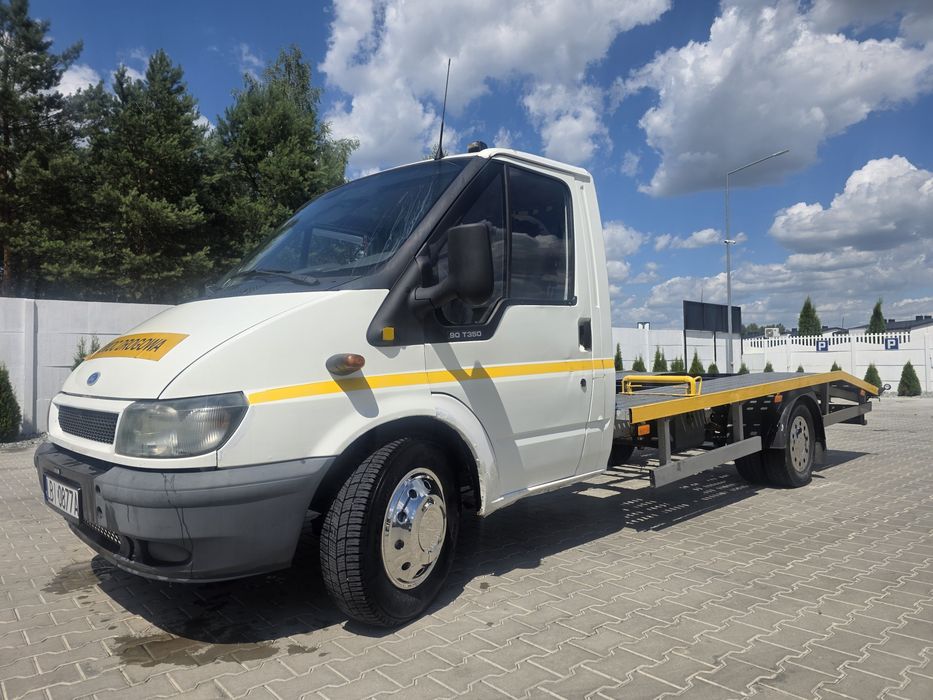 Ford transit laweta blizniak najazd 4.80dlugi nowy silnik