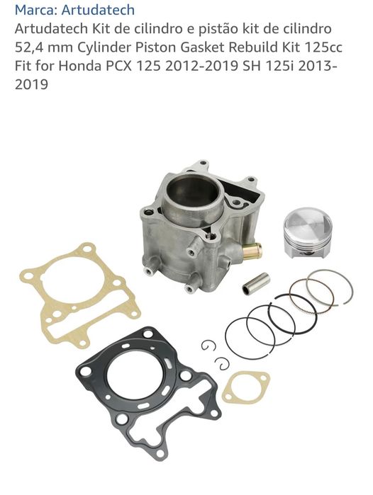 Cilindro Honda pcx 125 novo em caixa