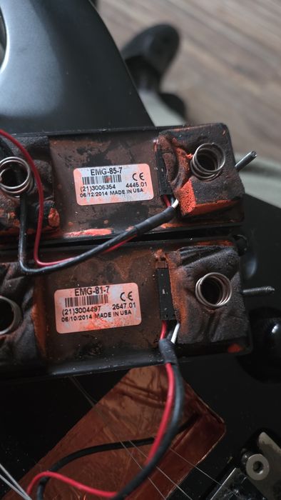 Gitara schecter siódemka