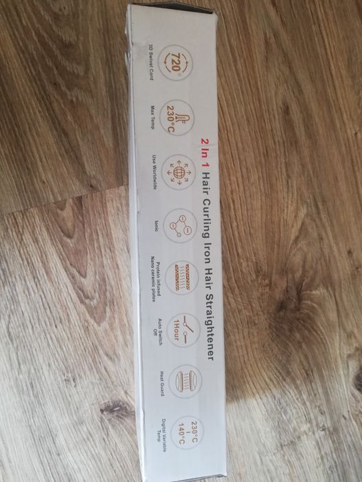 Prostownica lokówka 2 in 1
