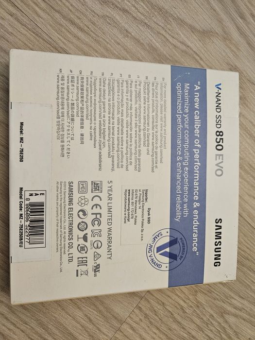 Samsung SSD SATA 850 EVO 250Gb і 840  EVO 120Gb