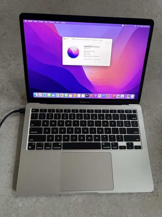 Macbook M1 air 16/512 silver
