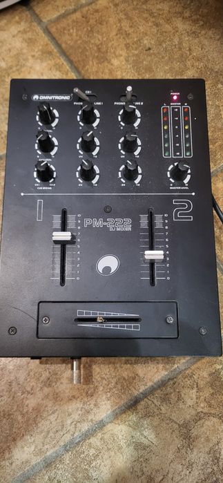 Omnitronic PM-222 mikser DJ Mixer 2