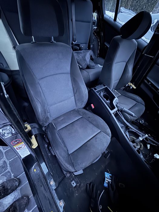 BMW E90 M PAKIET Fotele Kanapa ALCANTARA Komplet Grzane Pompowane